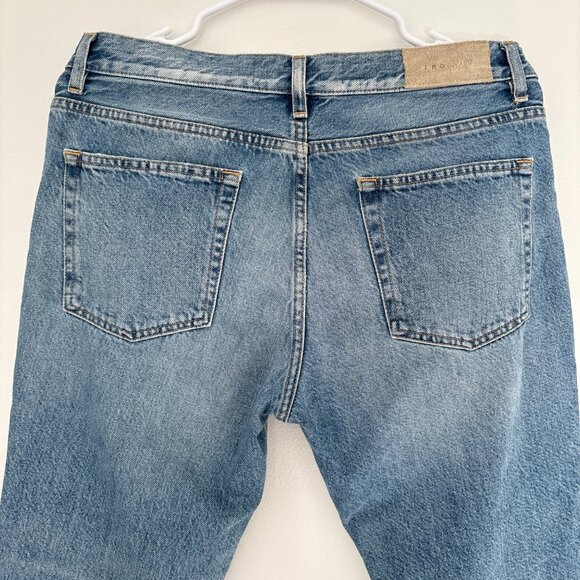 IRO Jeans Fitte Freya Cropped Flare Denim Size 28 - Picture 6 of 9